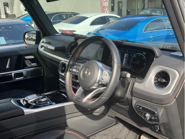 Ｇクラス Ｇ３５０ｄ　ＡＭＧライン　ラグジュアリーパッケージ　アダプティブダンピングシステム　ブルメスターサラウンドサウンドシステム　シートヒーター　シートベンチレーター　認定中古車保証２年　サンルーフ（35枚目）