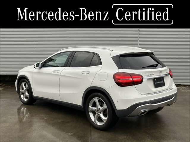 ＧＬＡクラス ＧＬＡ２２０　４マチック　正規認定中古車　認定中古車保証２年　弊社下取車　禁煙車　黒革電動シート　オートトランク　Ｂｌｕｅｔｏｏｔｈ　ポーラーホワイト　バックカメラ　クルーズコントロール　純正ドライブレコーダー（3枚目）