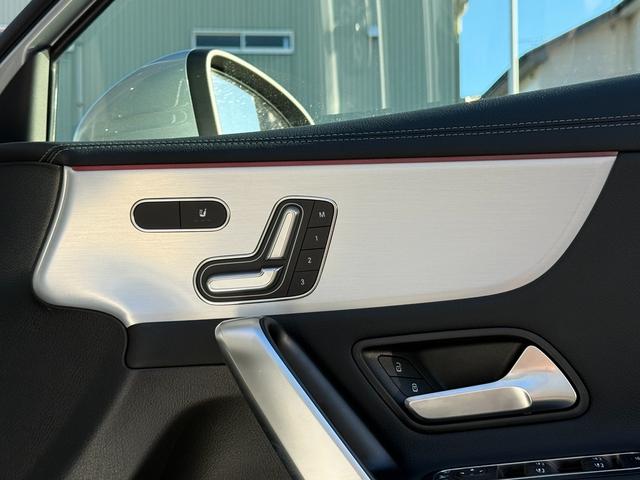 Ａクラスセダン Ａ２００ｄセダンＡＭＧレザエクスクルーシブパッケージ　ＡＭＧラインパッケージ　パノラミックスライディングルーフ　アドバンスドパッケージ　ヘッドアップディスプレイ　３６０°カメラ　シートヒーター　メモリ付きパワーシート　新車保証継承　弊社デモカーアップ（17枚目）