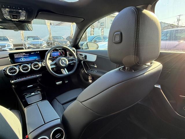 Ａクラスセダン Ａ２００ｄセダンＡＭＧレザエクスクルーシブパッケージ　ＡＭＧラインパッケージ　パノラミックスライディングルーフ　アドバンスドパッケージ　ヘッドアップディスプレイ　３６０°カメラ　シートヒーター　メモリ付きパワーシート　新車保証継承　弊社デモカーアップ（35枚目）