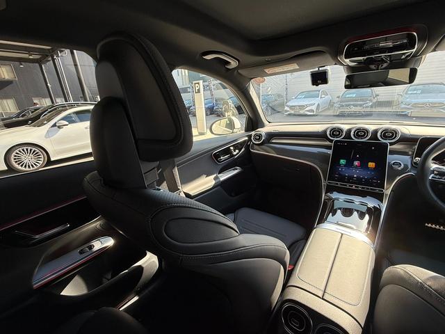 GLC GLC220d 4マチック AMGラインパッケージ 正規認定中古車 認定中古車保証2年付き 新車保証継承 弊社デモンストレーションカー 禁煙車 純正ドライブレコーダー ACC ハンズオフ 360°カメラ オートトランク パノラミックスライディングルーフ(38枚目)