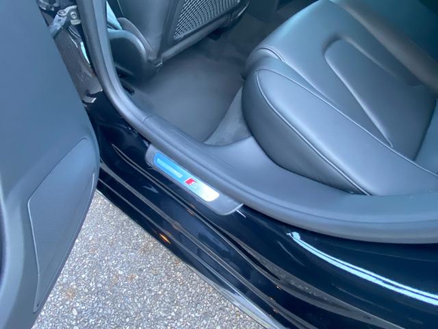 後期 S-Line クワトロ Sline専用レザーシート シートヒーターS5グリル ドライブレコーダー前後 クリアランスソナー Bluetooth 地デジ(39枚目)