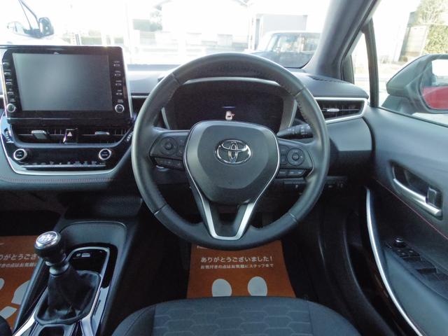 カローラスポーツ Ｇ　Ｚ　６ＭＴ　大型ディスプレイ　純正ナビ＆ＴＶ　バックカメラ　コーナーセンサー　ＬＥＤヘッドライト　ＥＴＣ　ＬＤＡ　レーダークルーズコントロール　オートハイビーム（19枚目）