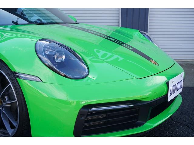 ９１１カレラ　スポーツエキゾースト　スポーツクロノＰＫＧ　ＬＥＤマトリクスヘッドライト　カレラクラシック２０／２１ＡＷ　ボディーストライプ　純正ナビ　３６０°カメラ　前後ドラレコ　ガレージ保管　当社メンテナンス車(35枚目)