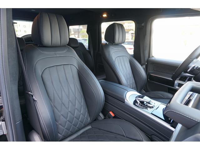 Ｇクラス Ｇ５５０　ＡＭＧライン　１オーナー　左Ｈ　エクスクルーシブＰＫＧ　電動サイドステップ　プロテクションフィルム　サンルーフ　ナッパレザー　電動シート／ヒーター／クーラー／マッサージ　ブルメスター　２０インチＷ　屋内保管　禁煙車（5枚目）