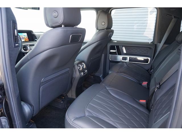 Ｇクラス Ｇ５５０　ＡＭＧライン　１オーナー　左Ｈ　エクスクルーシブＰＫＧ　電動サイドステップ　プロテクションフィルム　サンルーフ　ナッパレザー　電動シート／ヒーター／クーラー／マッサージ　ブルメスター　２０インチＷ　屋内保管　禁煙車（27枚目）