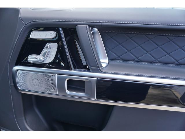 Ｇクラス Ｇ５５０　ＡＭＧライン　１オーナー　左Ｈ　エクスクルーシブＰＫＧ　電動サイドステップ　プロテクションフィルム　サンルーフ　ナッパレザー　電動シート／ヒーター／クーラー／マッサージ　ブルメスター　２０インチＷ　屋内保管　禁煙車（35枚目）