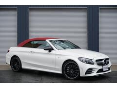 メルセデスＡＭＧ　Ｃ４３　４マチック　カブリオレ　後期モデル　正規ディーラー車　右ハンドル外装：ダイヤモンドホワイト　内装：クランベリーレッド　ソフトトップ：ダークレッド　オールディーラーメンテナンス 6