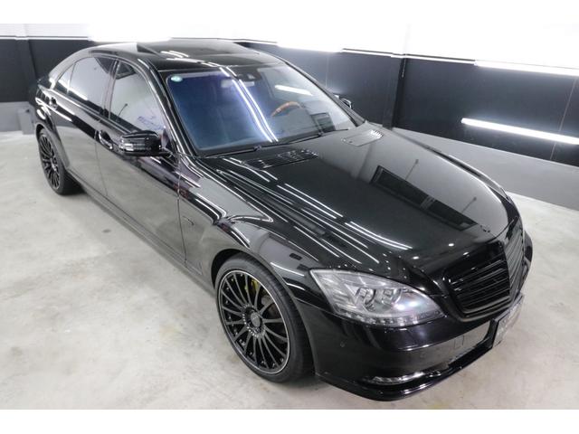 Sクラス S550 ブルーエフィシェンシー ロング 後期モデル リアエンターテイメント カールソン20インチアルミ 左ハンドル 黒革シート ディーラー車 社外地デジチューナー スモークヘッドライト カールソンエンブレム サンルーフ 5.2万キロ スペア(11枚目)