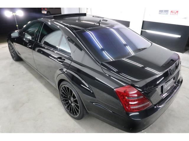 Sクラス S550 ブルーエフィシェンシー ロング 後期モデル リアエンターテイメント カールソン20インチアルミ 左ハンドル 黒革シート ディーラー車 社外地デジチューナー スモークヘッドライト カールソンエンブレム サンルーフ 5.2万キロ スペア(13枚目)
