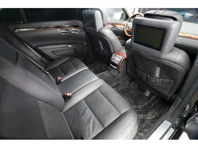 Sクラス S550 ブルーエフィシェンシー ロング 後期モデル リアエンターテイメント カールソン20インチアルミ 左ハンドル 黒革シート ディーラー車 社外地デジチューナー スモークヘッドライト カールソンエンブレム サンルーフ 5.2万キロ スペア(27枚目)