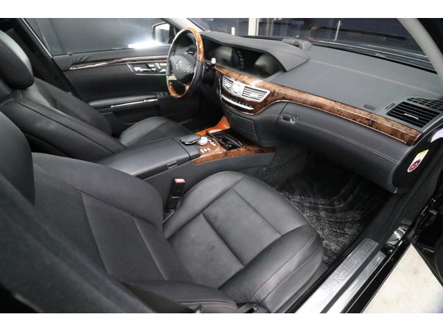 Sクラス S550 ブルーエフィシェンシー ロング 後期モデル リアエンターテイメント カールソン20インチアルミ 左ハンドル 黒革シート ディーラー車 社外地デジチューナー スモークヘッドライト カールソンエンブレム サンルーフ 5.2万キロ スペア(28枚目)