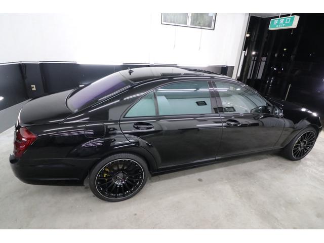 Sクラス S550 ブルーエフィシェンシー ロング 後期モデル リアエンターテイメント カールソン20インチアルミ 左ハンドル 黒革シート ディーラー車 社外地デジチューナー スモークヘッドライト カールソンエンブレム サンルーフ 5.2万キロ スペア(31枚目)