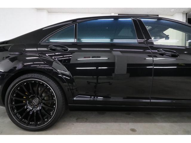 Sクラス S550 ブルーエフィシェンシー ロング 後期モデル リアエンターテイメント カールソン20インチアルミ 左ハンドル 黒革シート ディーラー車 社外地デジチューナー スモークヘッドライト カールソンエンブレム サンルーフ 5.2万キロ スペア(36枚目)