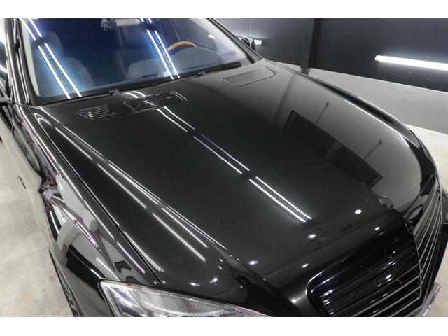 Sクラス S550 ブルーエフィシェンシー ロング 後期モデル リアエンターテイメント カールソン20インチアルミ 左ハンドル 黒革シート ディーラー車 社外地デジチューナー スモークヘッドライト カールソンエンブレム サンルーフ 5.2万キロ スペア(42枚目)