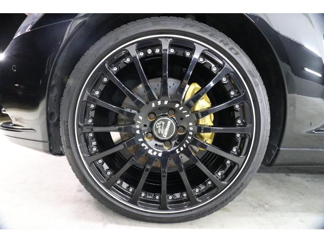 Sクラス S550 ブルーエフィシェンシー ロング 後期モデル リアエンターテイメント カールソン20インチアルミ 左ハンドル 黒革シート ディーラー車 社外地デジチューナー スモークヘッドライト カールソンエンブレム サンルーフ 5.2万キロ スペア(48枚目)