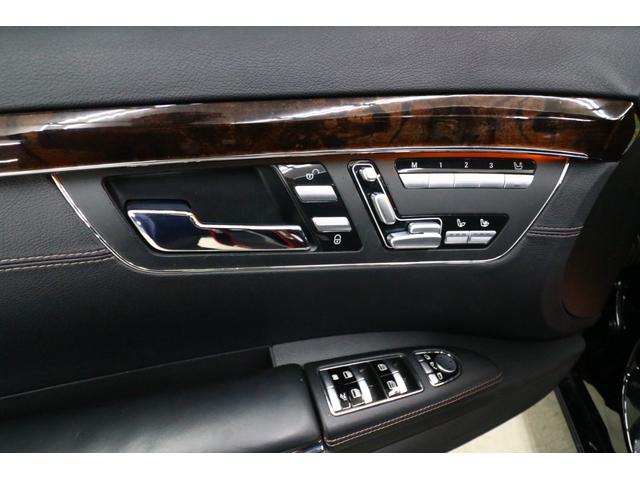 Sクラス S550 ブルーエフィシェンシー ロング 後期モデル リアエンターテイメント カールソン20インチアルミ 左ハンドル 黒革シート ディーラー車 社外地デジチューナー スモークヘッドライト カールソンエンブレム サンルーフ 5.2万キロ スペア(57枚目)