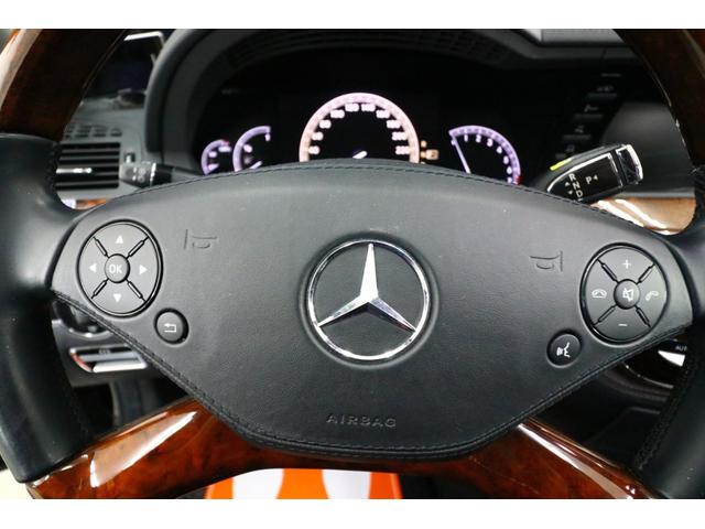 Sクラス S550 ブルーエフィシェンシー ロング 後期モデル リアエンターテイメント カールソン20インチアルミ 左ハンドル 黒革シート ディーラー車 社外地デジチューナー スモークヘッドライト カールソンエンブレム サンルーフ 5.2万キロ スペア(59枚目)