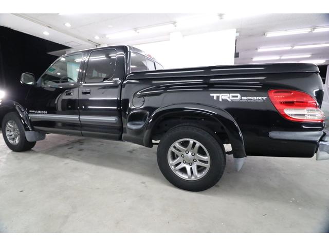 タンドラ アクセスキャブ SR5 ステップサイド タコマグリル 新車並行車 純正アルミホイール HDDナビ 地デジ ETC 本国取扱説明書有り キーロック付ハードトノカバー キーレス ヒッチメンバー 25000マイル コラムAT(3枚目)