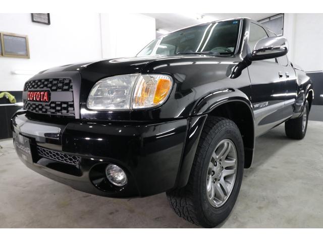 タンドラ アクセスキャブ SR5 ステップサイド タコマグリル 新車並行車 純正アルミホイール HDDナビ 地デジ ETC 本国取扱説明書有り キーロック付ハードトノカバー キーレス ヒッチメンバー 25000マイル コラムAT(7枚目)