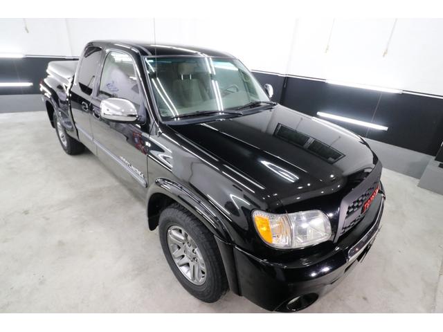 タンドラ アクセスキャブ SR5 ステップサイド タコマグリル 新車並行車 純正アルミホイール HDDナビ 地デジ ETC 本国取扱説明書有り キーロック付ハードトノカバー キーレス ヒッチメンバー 25000マイル コラムAT(12枚目)