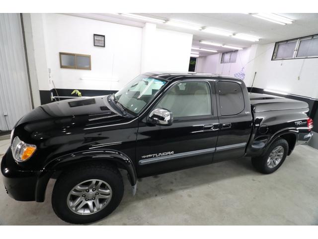 タンドラ アクセスキャブ SR5 ステップサイド タコマグリル 新車並行車 純正アルミホイール HDDナビ 地デジ ETC 本国取扱説明書有り キーロック付ハードトノカバー キーレス ヒッチメンバー 25000マイル コラムAT(46枚目)