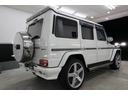 Ｇクラス Ｇ５５０　ロング　後期Ｇ６３仕様　ディーラー車　左ハンドル　黒革シート　２２インチアルミ　フロント・リアスポイラー　左右４本出しマフラー　７万キロ　純正アルミ有り　パークセンサー　シートヒーター　ＥＴＣ　検査２年付（7枚目）