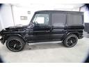 Ｇクラス Ｇ５５０　ロング　後期ＡＭＧ　Ｇ６３仕様　２２インチアルミ　パナメリカーナグリル　バックカメラ　黒革シート　左ハンドル　ディーラー車　シートヒーター　ＨＩＤヘッドライト　サンルーフ　デジタルインナーミラー　検査７年４月（4枚目）