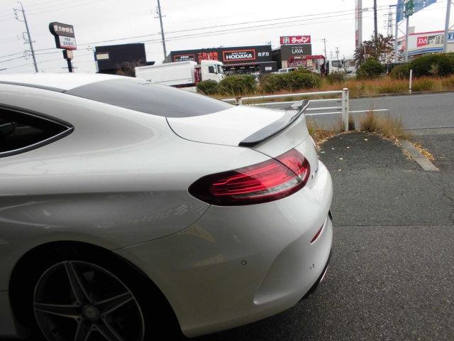 Cクラス C180クーペ スポーツ C180クーペ スポーツ 本革 BSM 純正ナビ(CD/Bluetooth/TV) 衝突被害軽減システム バックカメラ ACC LKA パーキングアシスト ETC 純正18インチアルミホイール(17枚目)