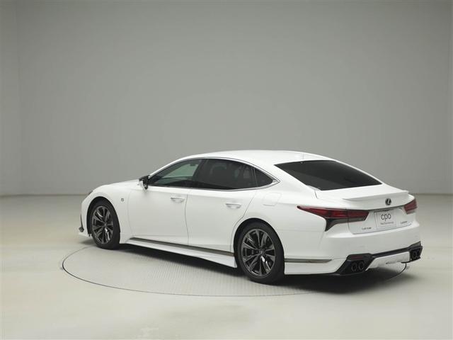 LS LS500 Fスポーツ レクサス認定中古車CPO デジタルインナーミラー プリクラッシュセーフティシステム(ミリ波レーダー方式) レーダークルーズコントロール(全車速追従機能付) クリアランスソナー パワートランクリッド(4枚目)