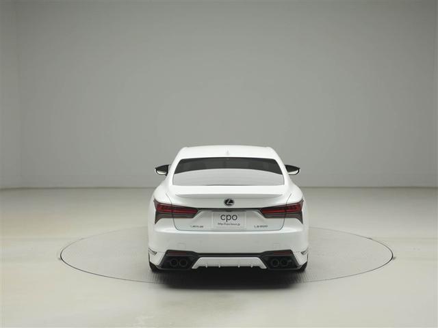 LS LS500 Fスポーツ レクサス認定中古車CPO デジタルインナーミラー プリクラッシュセーフティシステム(ミリ波レーダー方式) レーダークルーズコントロール(全車速追従機能付) クリアランスソナー パワートランクリッド(5枚目)