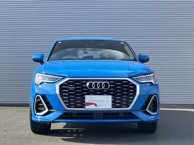 Ｑ３スポーツバック ３５ＴＤＩクワトロ　Ｓライン　ワンオーナー／禁煙車／パーシャルレザー／アダプティブクルーズ／サラウンドビューカメラ／リヤビューカメラ／オートマチックテールゲート／アダプティブクルーズ／サイドアシスト／リヤトラフィックアシスト／（3枚目）