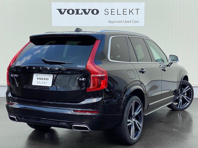 ＸＣ９０ Ｔ６　ＡＷＤ　Ｒデザイン　ワンオーナー　インテリセーフ標準　シートヒーター　ＳＥＮＳＵＳナビ　３６０°カメラ　ＣＤプレーヤー　３列シート（７人乗）　ＥＴＣ（4枚目）