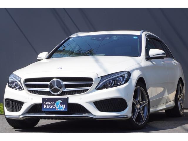 Ｃ２２０ｄ　ステーションワゴン　スポーツ　ディーゼル車　レーダーセーフティＰＫＧ　黒革スポーツシート　純正ナビ　地デジフルセグＴＶ　走行中可　リアビューカメラ　パークセンサー　ドラレコ　オートリアゲート　ＬＥＤヘッドライト　スマートキー(2枚目)