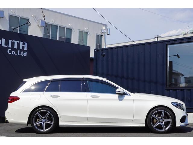 Ｃ２２０ｄ　ステーションワゴン　スポーツ　ディーゼル車　レーダーセーフティＰＫＧ　黒革スポーツシート　純正ナビ　地デジフルセグＴＶ　走行中可　リアビューカメラ　パークセンサー　ドラレコ　オートリアゲート　ＬＥＤヘッドライト　スマートキー(17枚目)