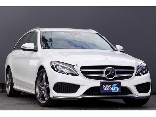 Ｃクラスステーションワゴン Ｃ２２０ｄ　ステーションワゴン　スポーツ　レーダーセーフティＰＫＧ　黒革シート　純正ＨＤＤナビ　地デジフルセグＴＶ　ＤＶＤビデオ　走行中可　リアビューカメラ　パークセンサー　オートリアゲート　アイドリングストップ　スマートキー　スペアキー（5枚目）