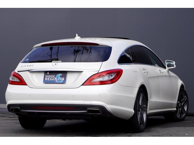 ＣＬＳクラス シューティングブレーク ＣＬＳ３５０ブルエフィシューティングＢ　ＡＭＧスポＰ　サンルーフ　社外１９インチＡＷ　オートリアゲート黒革シート　純正ナビ　地デジフルセグＴＶ　ＤＶＤビデオ　走行中可　ドラレコ　リアビューカメラ　ＬＥＤヘッドライト　アイドリングストップ　スマートキー（9枚目）