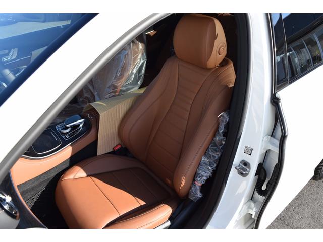 E250 アバンギャルド スポーツ サドルブラウン本革シート(17枚目)