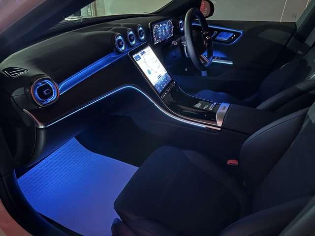 Ｃクラスステーションワゴン Ｃ２２０ｄ　ステーションワゴン　スポーツ　ＩＳＧ　ディーゼルターボ　ＭＰ２０２５０２　元デモカー　禁煙車（2枚目）