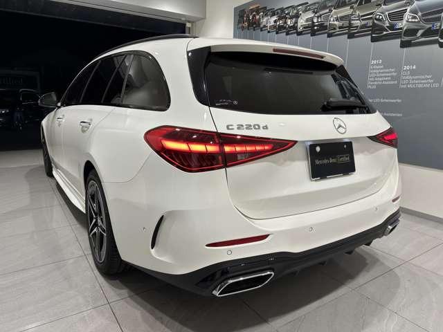 Ｃクラスステーションワゴン Ｃ２２０ｄ　ステーションワゴン　スポーツ　ＩＳＧ　ディーゼルターボ　ＭＰ２０２５０２　元デモカー　禁煙車（6枚目）