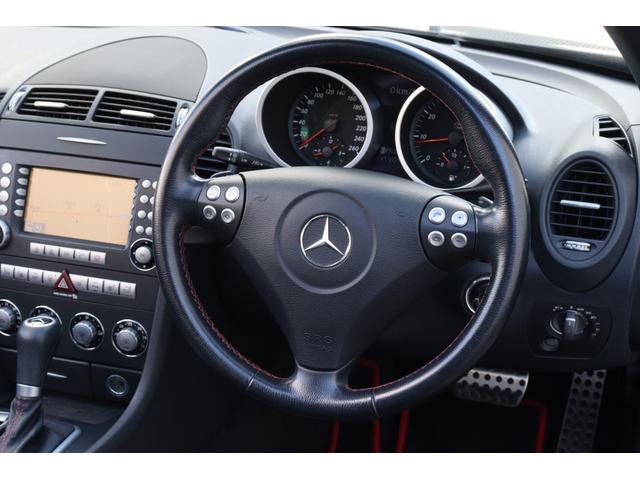 SLK SLK200コンプレッサー スポーツED 250台限定車・特別仕様・電動オープン・エアスカーフ・シートヒーター・レッドシートベルト・Rスポイラー・専用18インチAW・レッドステッチ黒革シート・レッドキャリパー仕様・車幅センサー・HIDライト(33枚目)