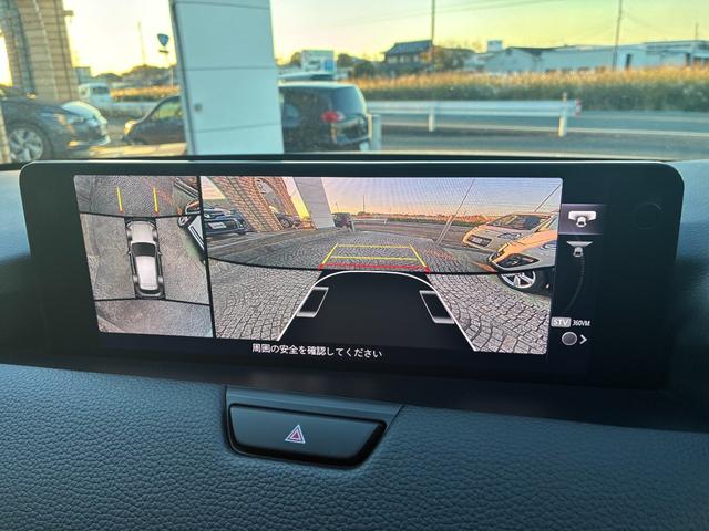 ＣＸ－６０ ＸＤ　Ｌパッケージ　ワンオーナー　禁煙車　衝突軽減ブレー純正１２．３インチフルセクナビ　ＥＴＣ　全周囲カメラ　ＲＣＣ　黒革シート　パワーシート　シート／ステアリングヒーター　電動リアゲート　取扱説明書　スペアキー有（23枚目）