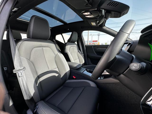 XC40リチャージ リチャージ プラスシングルモーター 電気自動車 Googleナビ 電動パノラマサンルーフ 360°ビューカメラ ブライトダスクメタリック 前後シートヒーター ステアリングヒーター パワーテールゲート 衝突軽減B(13枚目)