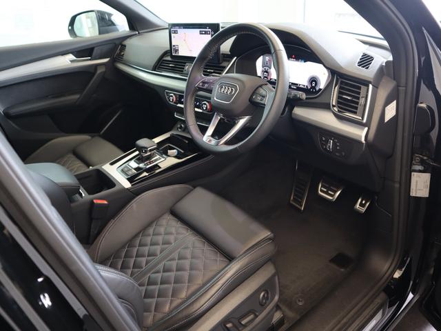Ｑ５ ４０ＴＤＩクワトロ　Ｓライン　元デモカー　４ＷＤ　Ｓｌｉｎｅダイナミックエディション　２０ＡＷ　ダイヤモンドステッチレザーシート　マトリクスＬＥＤヘッドライト　ＴＶチューナー　バーチャルコックピット　サラウンドカメラ（21枚目）
