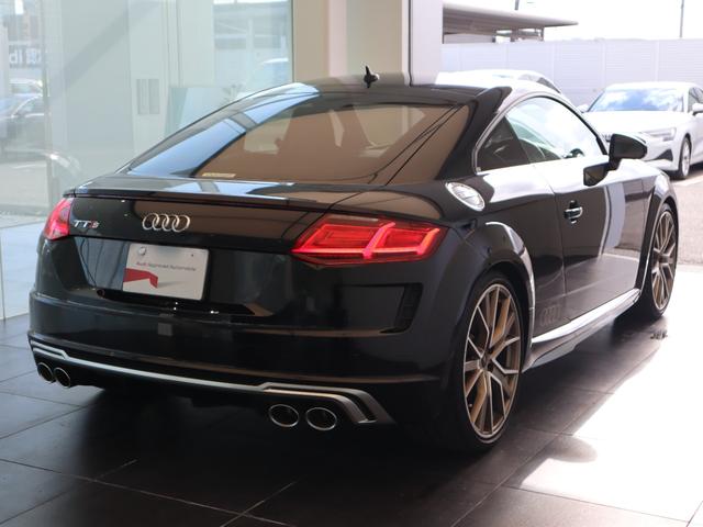 TTSクーペ メモリアルエディション 限定車 レザーシート 20AW B&O Bカメ プライバシーガラス マトリクスLEDヘッドライト クルーズコントロール バーチャルコックピット ブロンズインテリアエレメント 禁煙車(7枚目)