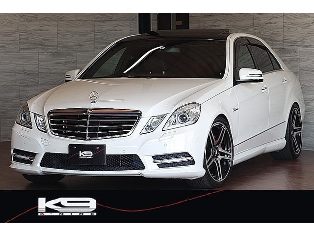 Ｅクラス Ｅ３５０　ブルーエフィシェンシー　アバンギャルド　ＡＭＧスポーツパッケージ　Ｓ６３Ｖｅｒ．マフラーエンド　ルーフラッピング　サンルーフ　ローダウンサスペンション（20枚目）