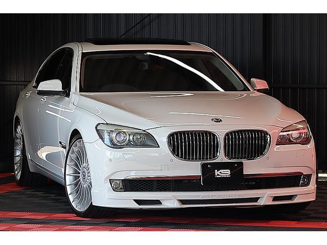 ７シリーズ ７５０ｉ　ＡＬＰＩＮＡカスタム　ＡＬＰＩＮＡエアロ　ＡＬＰＩＮＡ２１インチＡＷ　デュアルツインマフラー　ブラックレザーインテリア　サンルーフ（6枚目）