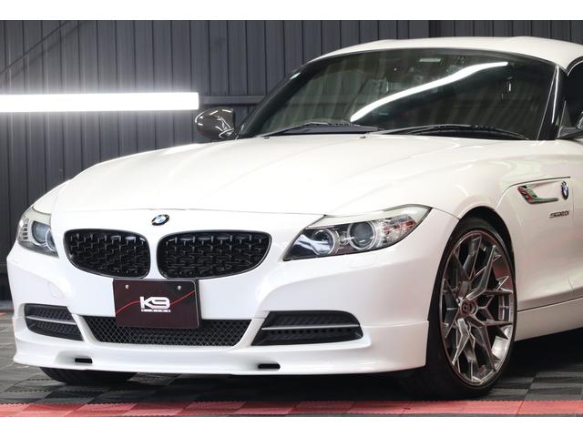 Ｚ４ ｓＤｒｉｖｅ２０ｉクルージングエディション　ハードトップ電動オープン　社外フロントエアロ　トランクスポイラー　社外グリル　ＨＲＥ２０インチアルミホイール　ブラックレザー　シートヒーター　ミラー一体型前後ドラレコ　バックモニター　ＥＴＣ（15枚目）