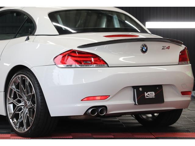 Ｚ４ ｓＤｒｉｖｅ２０ｉクルージングエディション　ハードトップ電動オープン　社外フロントエアロ　トランクスポイラー　社外グリル　ＨＲＥ２０インチアルミホイール　ブラックレザー　シートヒーター　ミラー一体型前後ドラレコ　バックモニター　ＥＴＣ（18枚目）