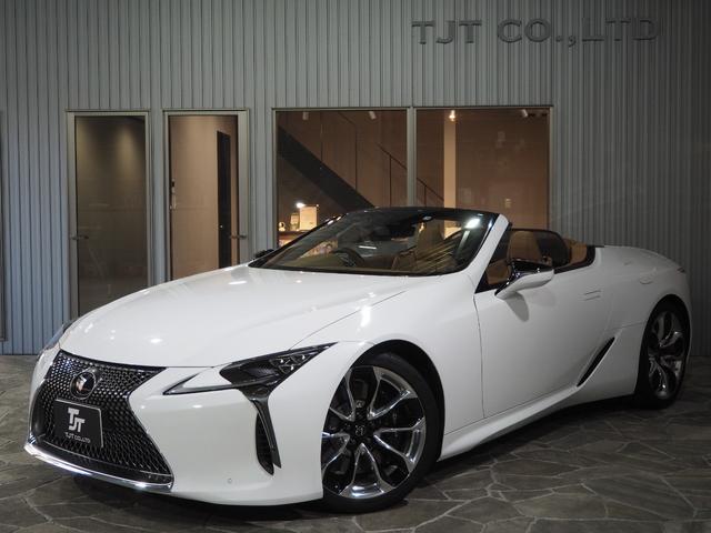 ＬＣ ＬＣ５００　コンバーチブル　マークレビンソン　オプション２１インチアルミホイル　サンドベージュソフトトップ　フルＬＥＤヘッドランプ　セミアニリン革シート　ＳＤナビプレミアムサウンドシステム　セーフティシステムプラス　１オーナー車（3枚目）